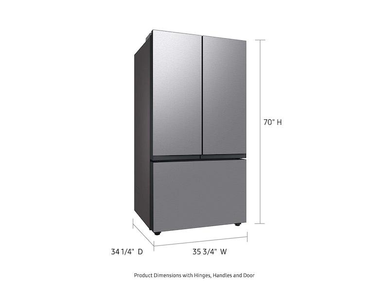 Samsung - Bespoke 30 cu. ft 3-Door French Door Refrigerator - Castle Furniture