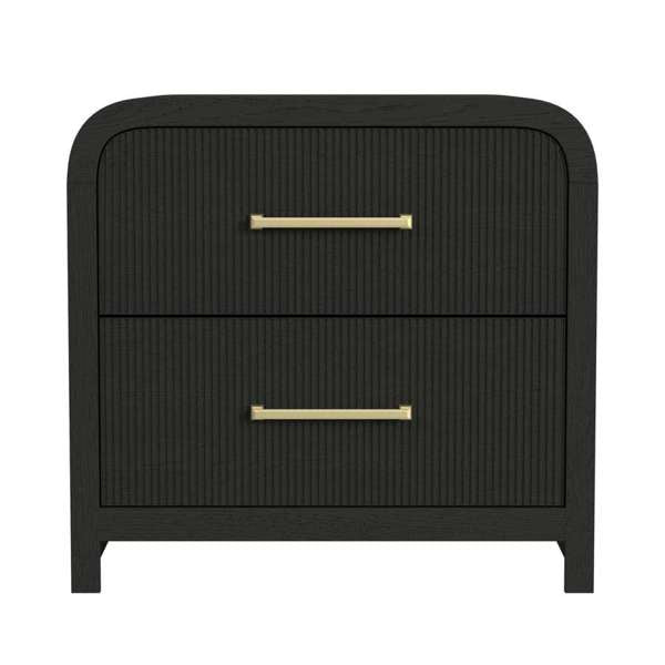 Ridgemont 2-Drawer Nightstand with USB