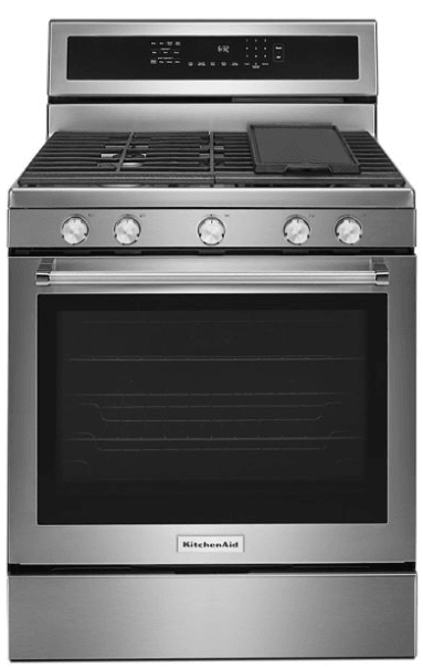 Kitchenaid 30" 5.8CF Gas Range