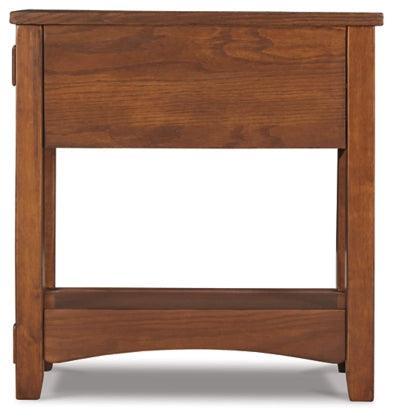Breegin Chairside End Table - Castle Furniture