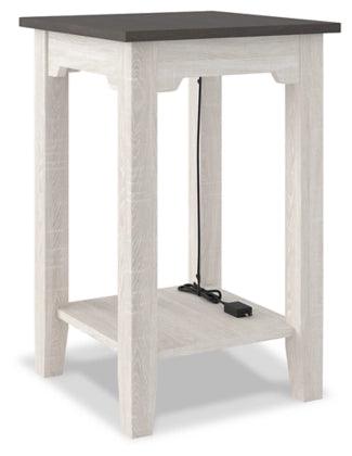 Dorrinson Chairside End Table - Castle Furniture