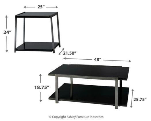 Rollynx Coffee and End Table - Castle Furniture