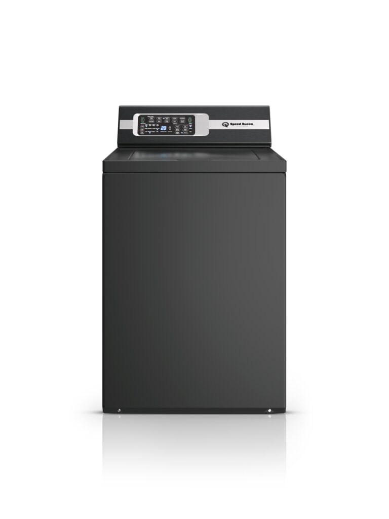 TR7 Ultra-Quiet Top Load Washer with Speed Queen® Perfect Wash™ and Delayed Lid-Lock | 8 Special Cycles | 7-Year Warranty Black
