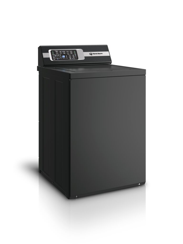 TR7 Ultra-Quiet Top Load Washer with Speed Queen® Perfect Wash™ and Delayed Lid-Lock | 8 Special Cycles | 7-Year Warranty Black