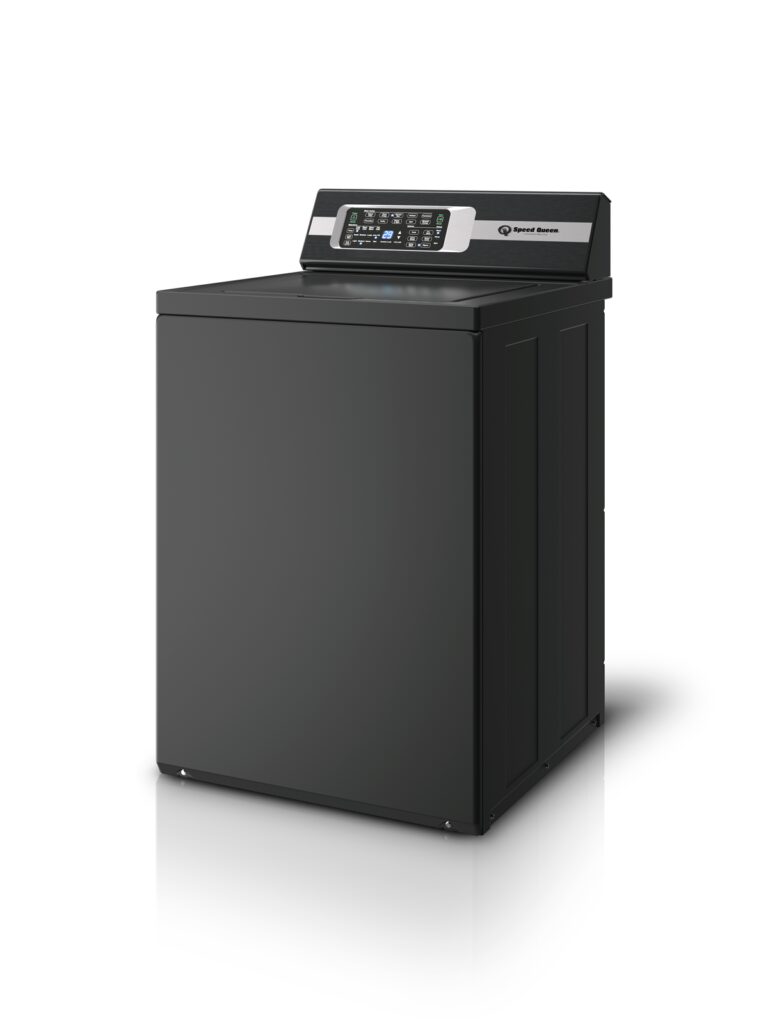 TR7 Ultra-Quiet Top Load Washer with Speed Queen® Perfect Wash™ and Delayed Lid-Lock | 8 Special Cycles | 7-Year Warranty Black