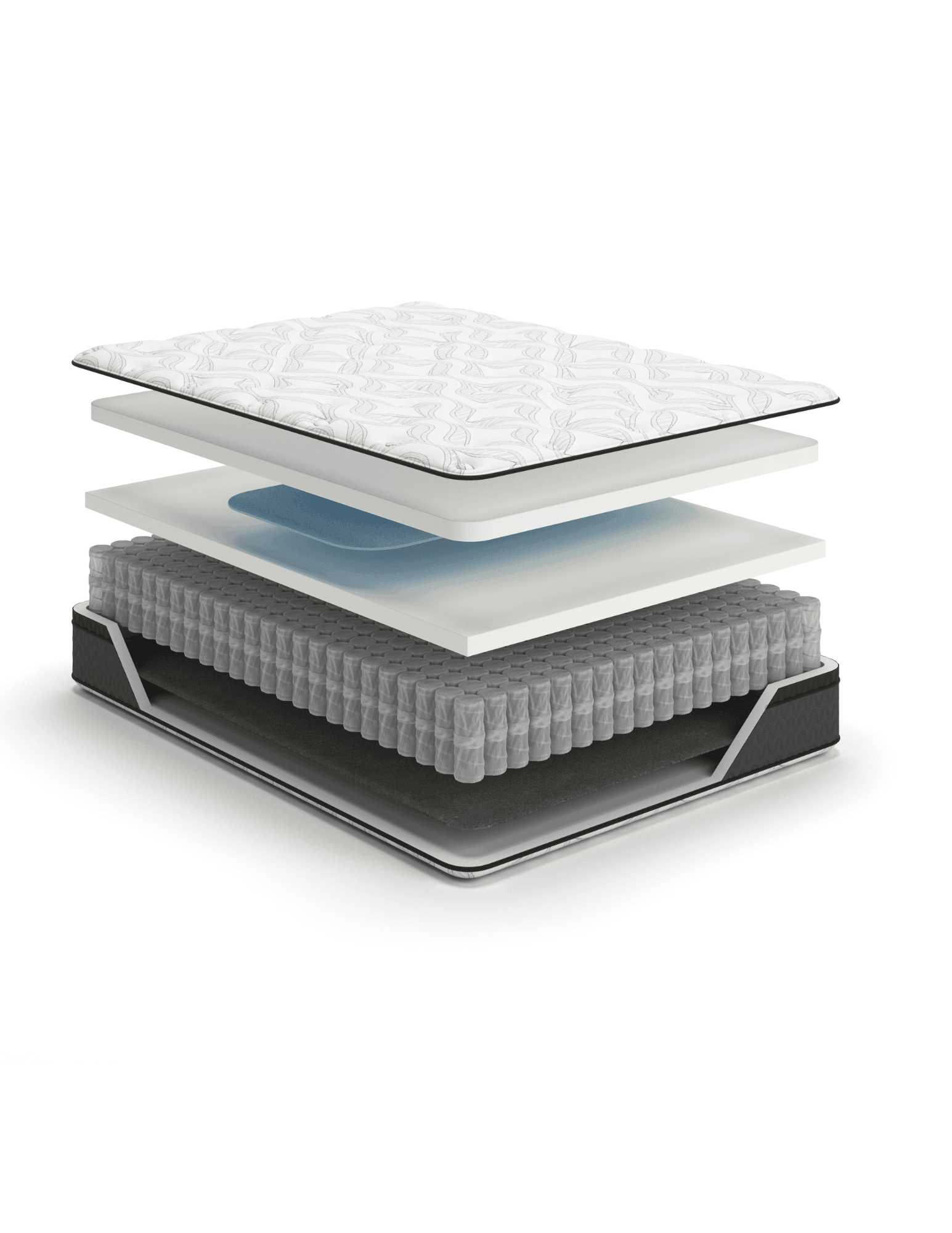 12" Pocketed Hybrid Mattress - Castle Furniture & Appliances