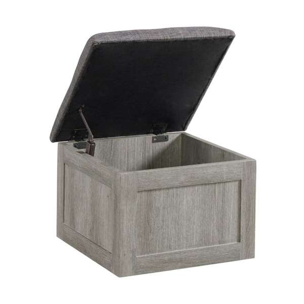 Uster Coffee Table W/Four storage Stools Grey