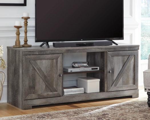 Wynnlow Entertainment Center w/Fireplace - Castle Furniture