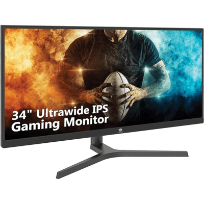 Zero Edge, 34in 21:9 165Hz 3440x1440 Curved Gaming Monitor