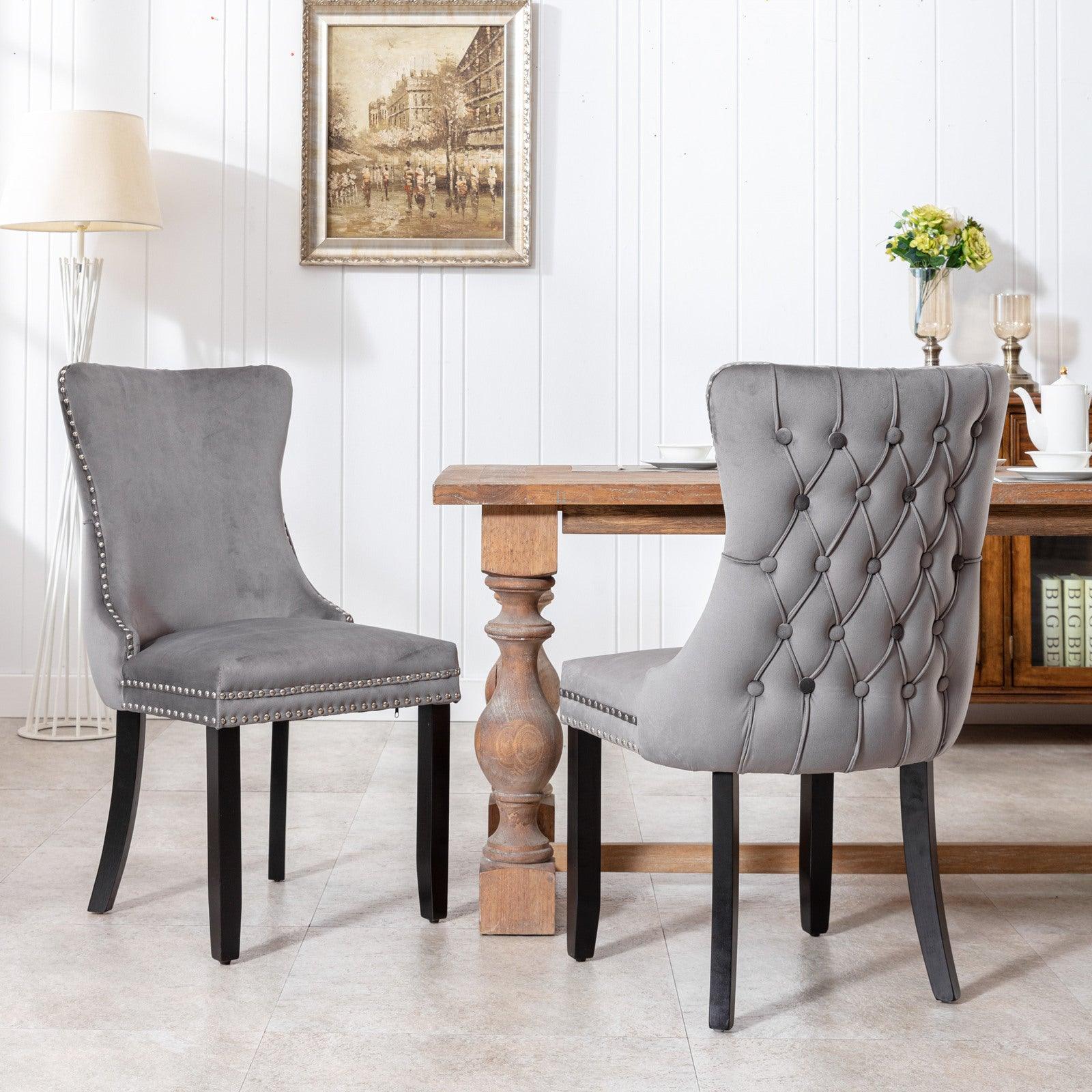 Wing-Back Dining Chair
