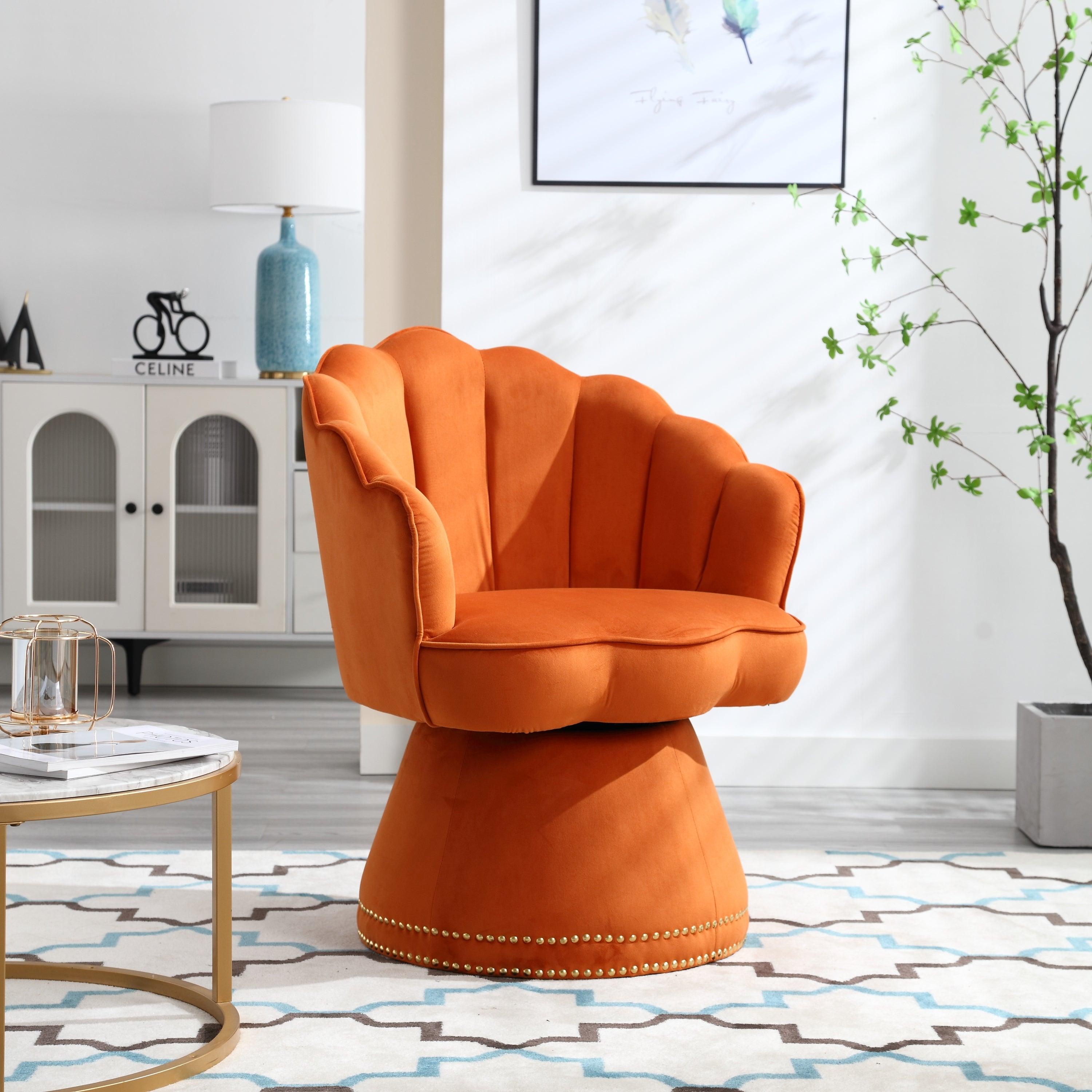Coolmore 360° Swivel Barrel Chair