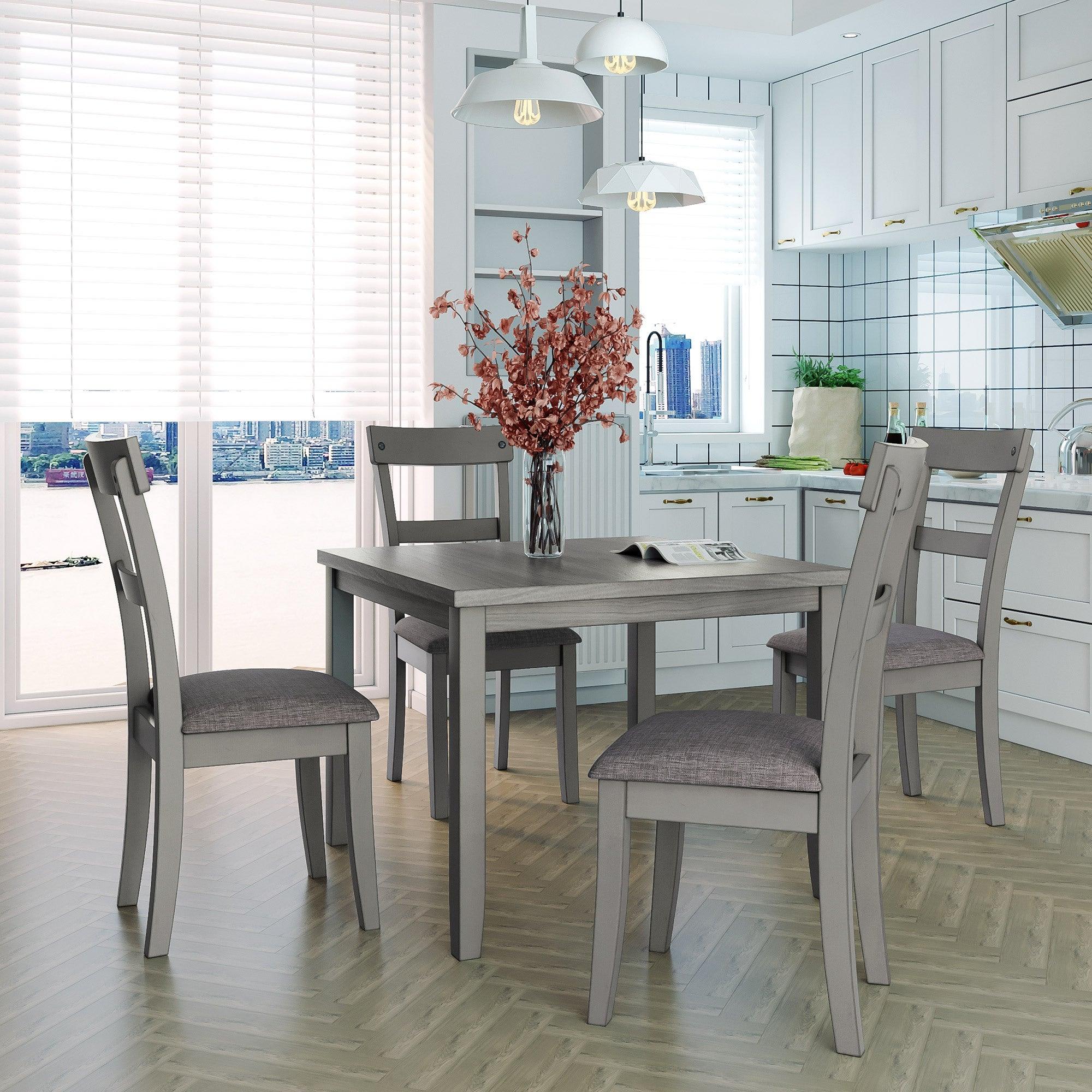 5 Piece Dining Table Set