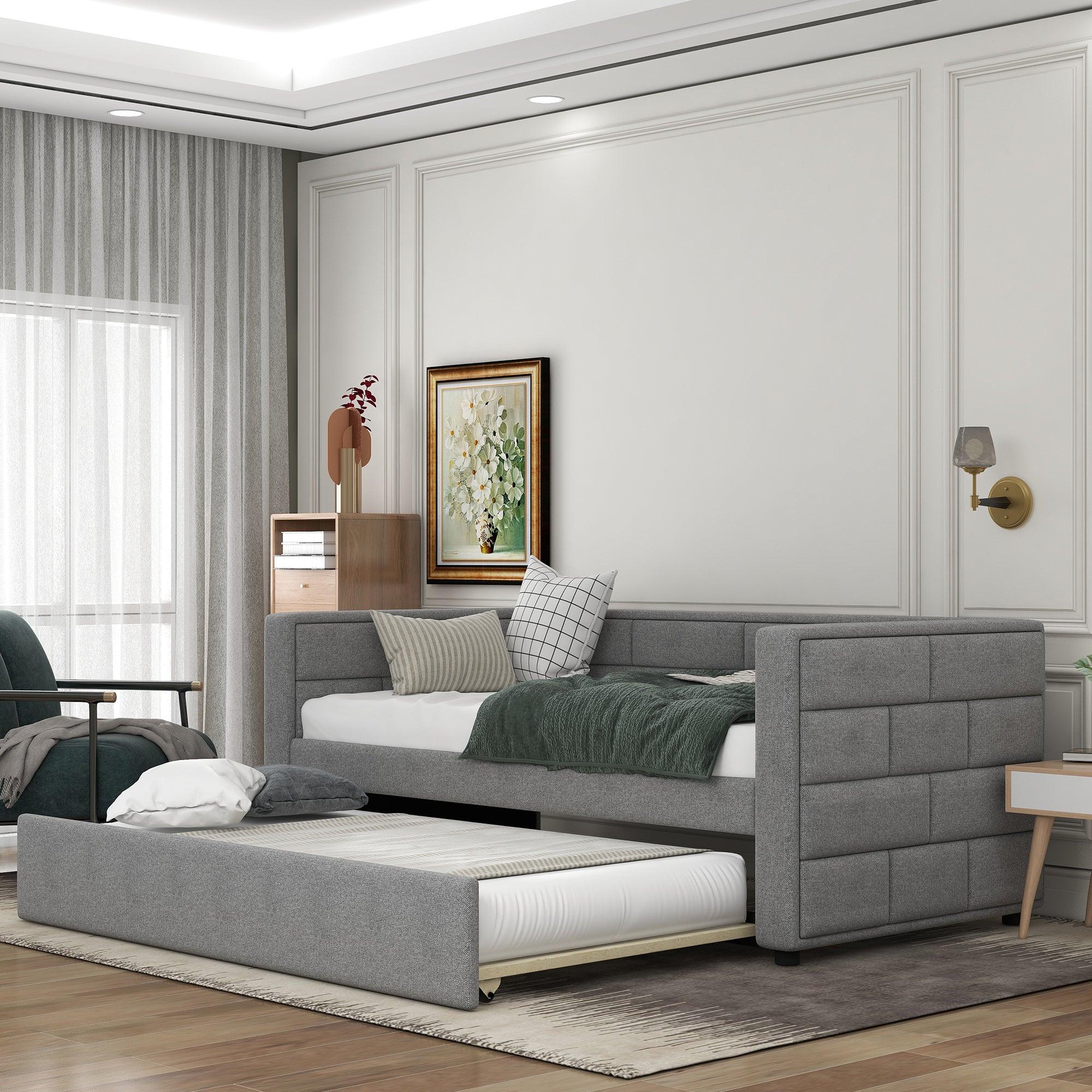 Twin Size Daybed with Trundle