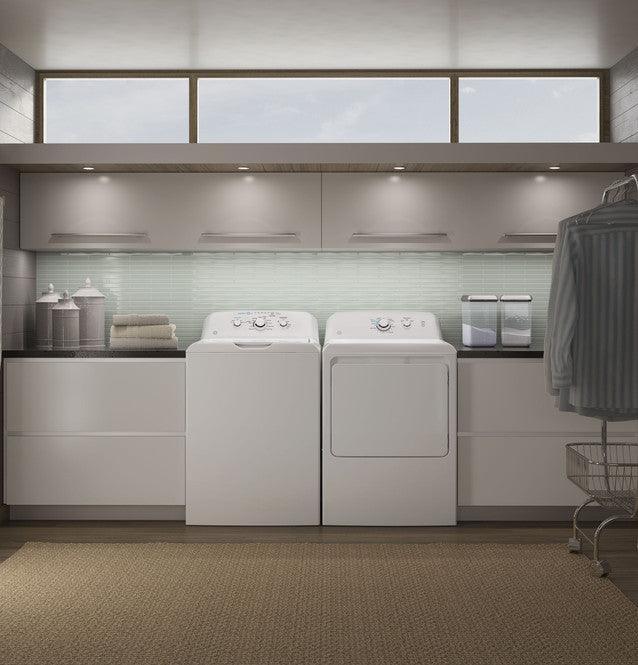 GE 4.2 Cu. Ft. Washer & 7.2 Cu. Ft. Dryer - Castle Furniture