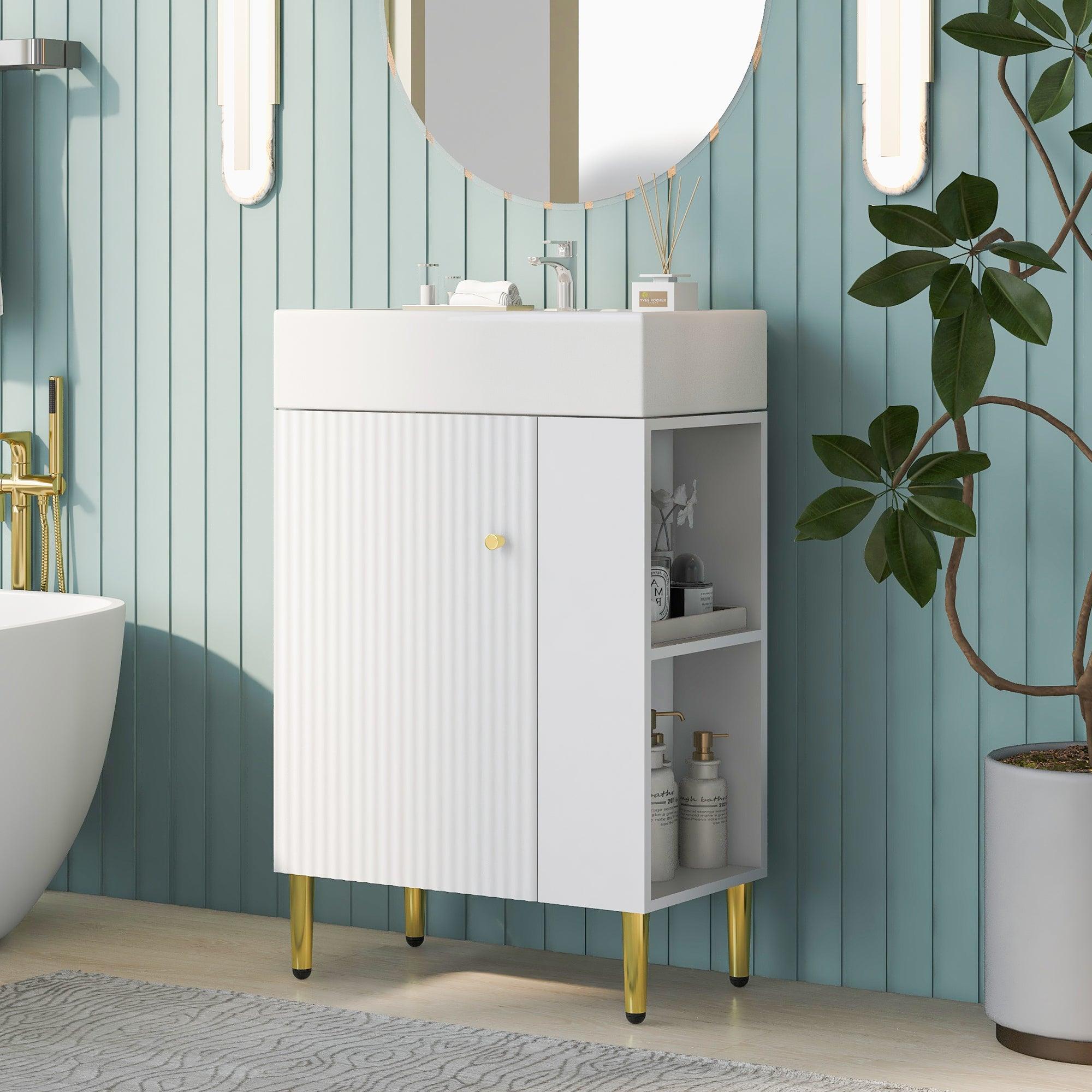 Bathroom vanity, Combo Cabinet, Bathroom Storage Cabinet