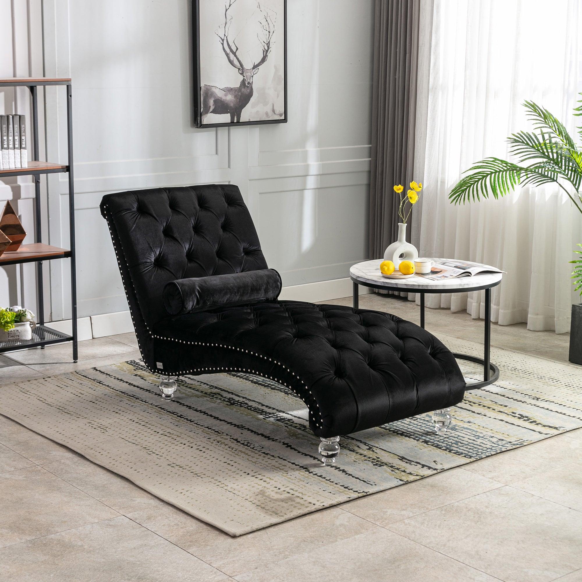 Velvet Chaise Lounge