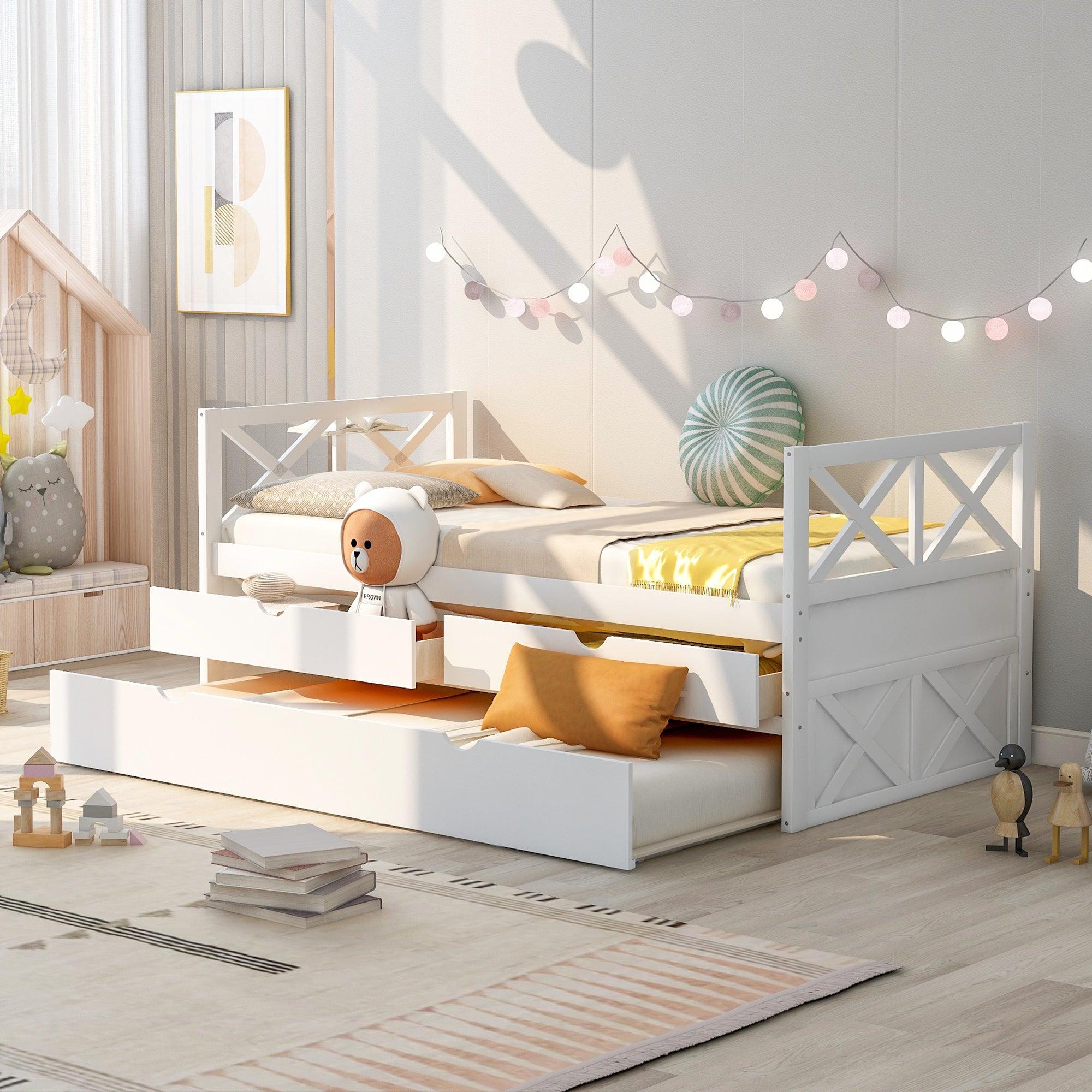 Daybed with Drawers/Trundle