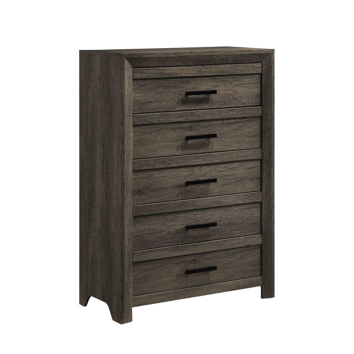 Eleanor 5-Drawer Chest in Mocha Grey Status: Active