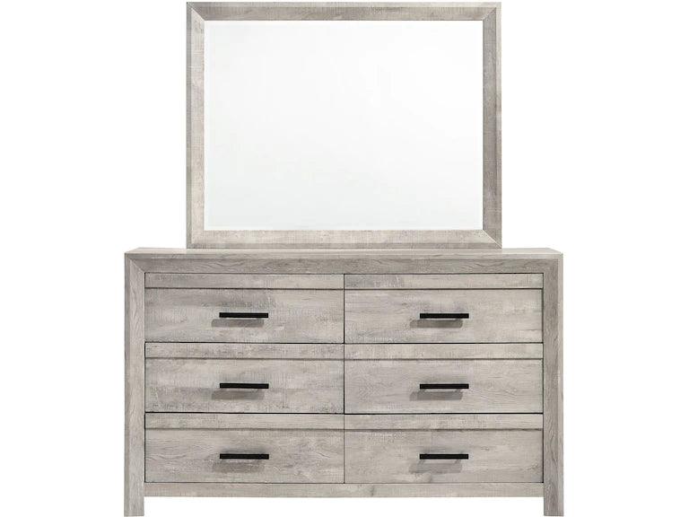 ELEMENTS Ellen White Bedroom Set - Castle Furniture