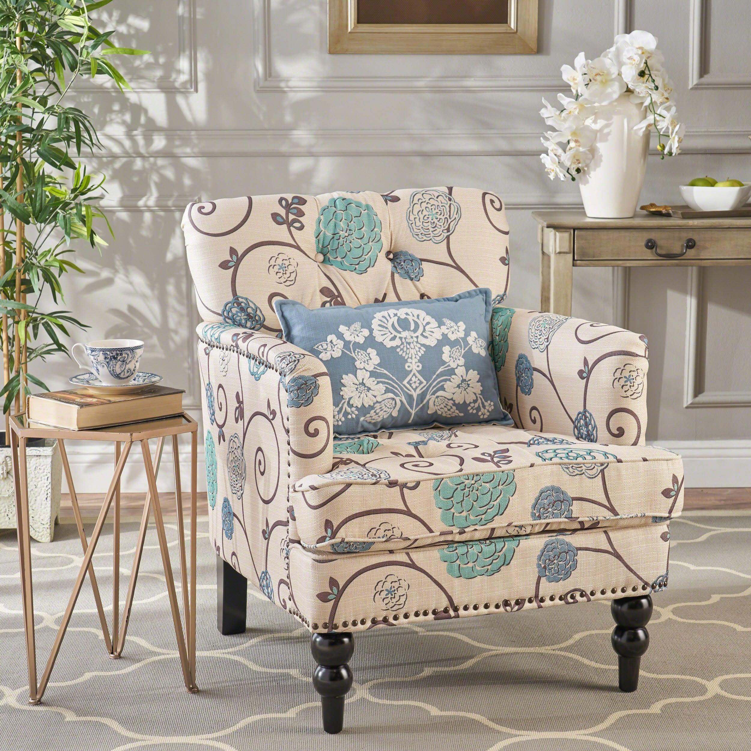 Harrison Tufted Club Chair