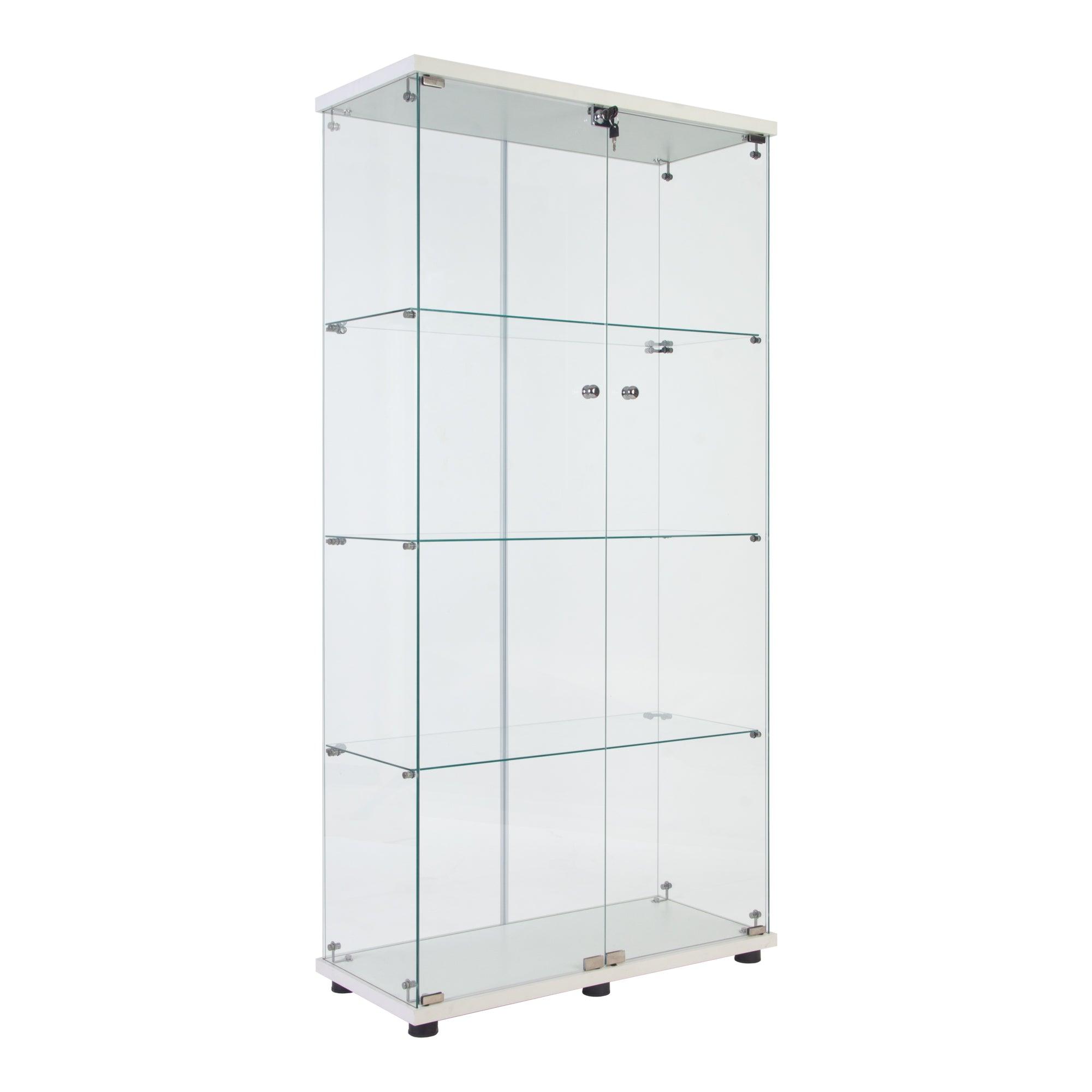 Two Door Glass Cabinet Glass Display Cabinet