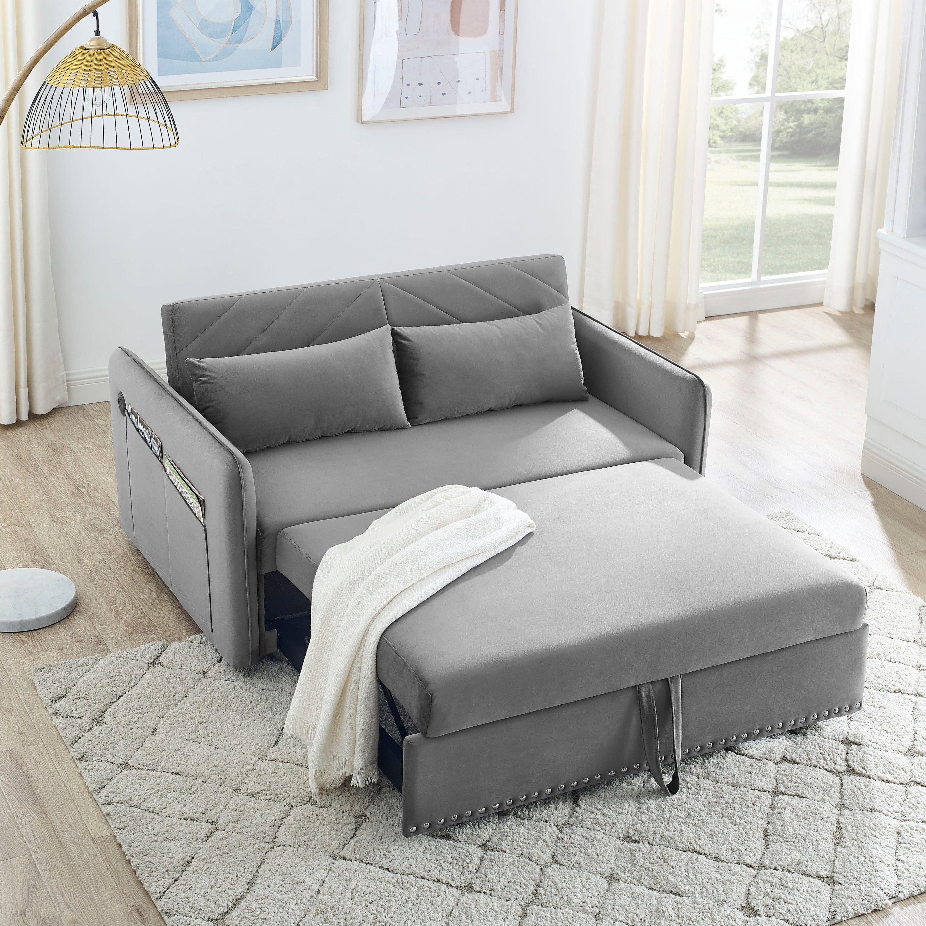 Sleeper Sofa with USB Port