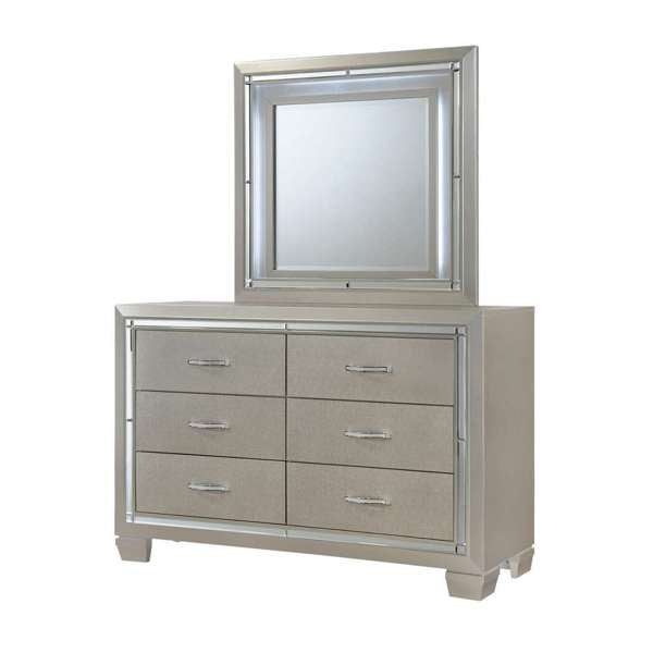 Elements Platinum Twin 5-Piece Trundle Bedroom