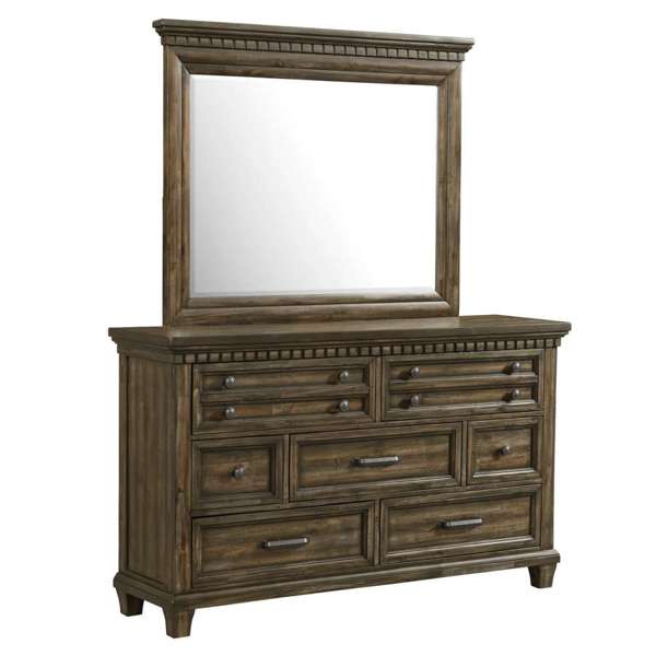 McCabe Smokey Walnut Dresser/Mirror
