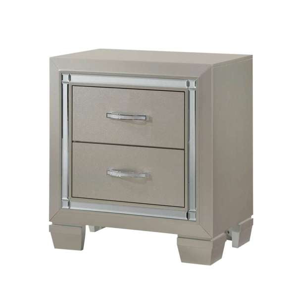 Elements Platinum Twin 5-Piece Trundle Bedroom