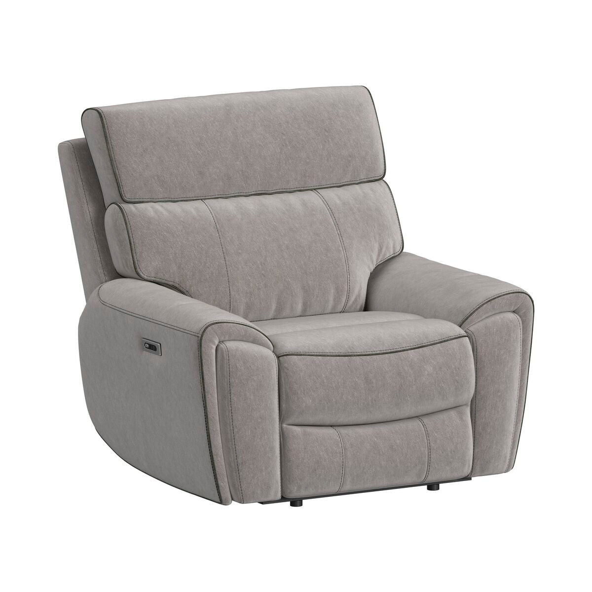 Jackpot P1 Recliner in Explore Light Grey