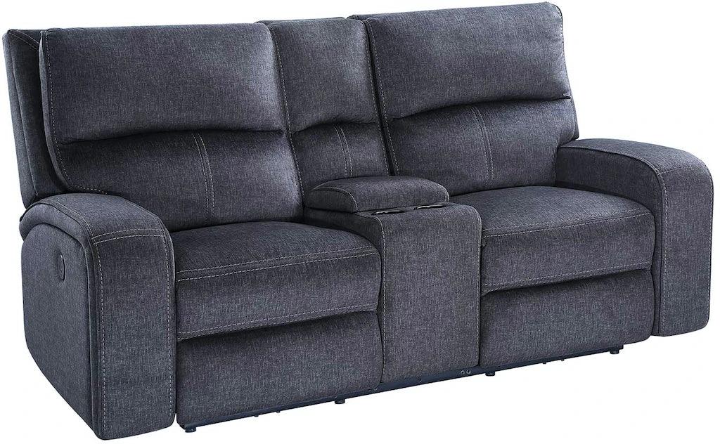 Lovell Reclining Sofa, Loveseat, and Recliner by STEVE STERLING LIVING - Castle Furniture