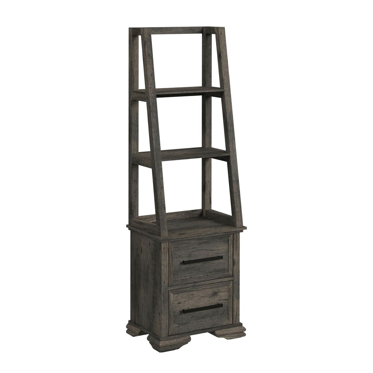 Park Ridge Side Piers in Charcoal