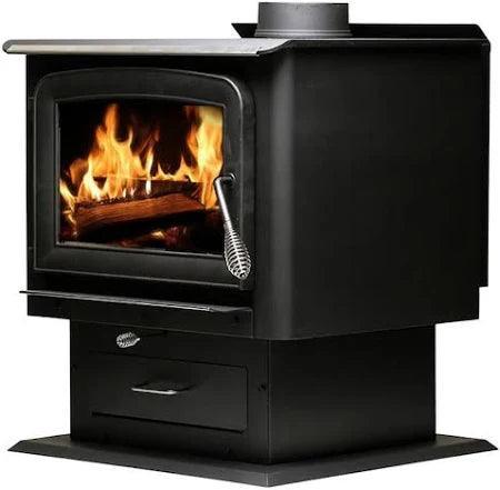 Ashley Wood Stoves 68k-152k BTU | 1,200-3,200 SQ FT - Castle Furniture